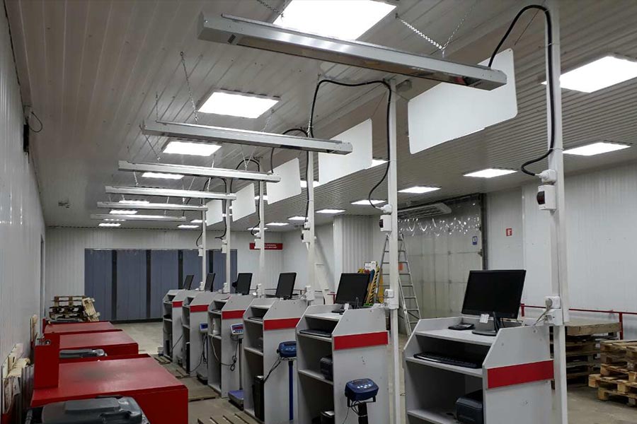 Опалення клієнтської зони НП1, м. Київ